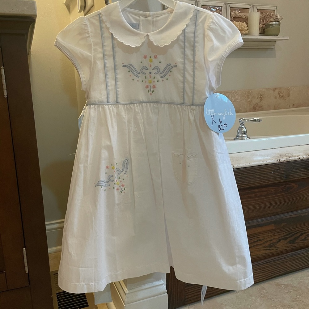 COPY - Little English Embroidered dress